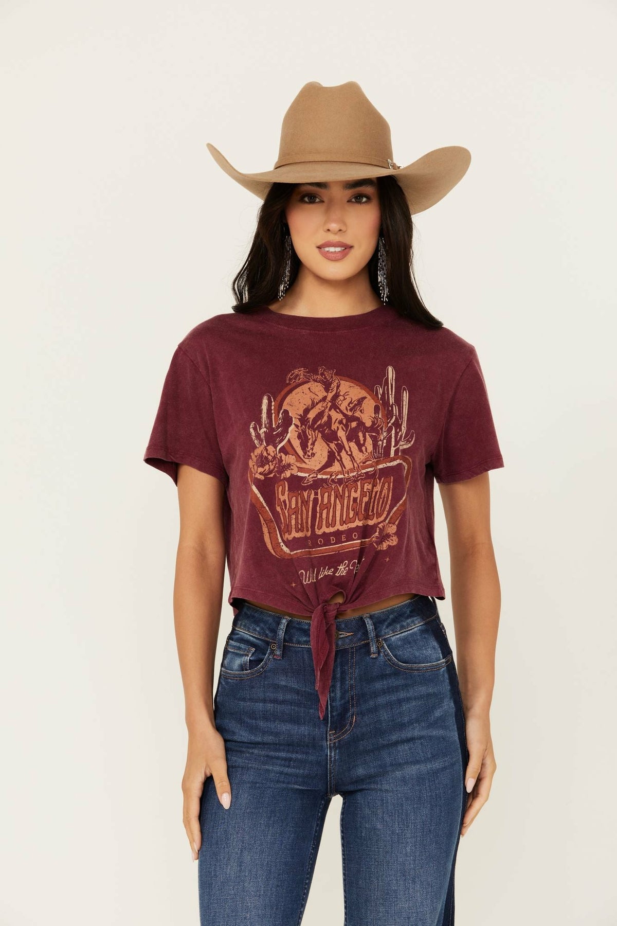 Women San Angelo Short Sleeve Graphic Tee | Idyllwind