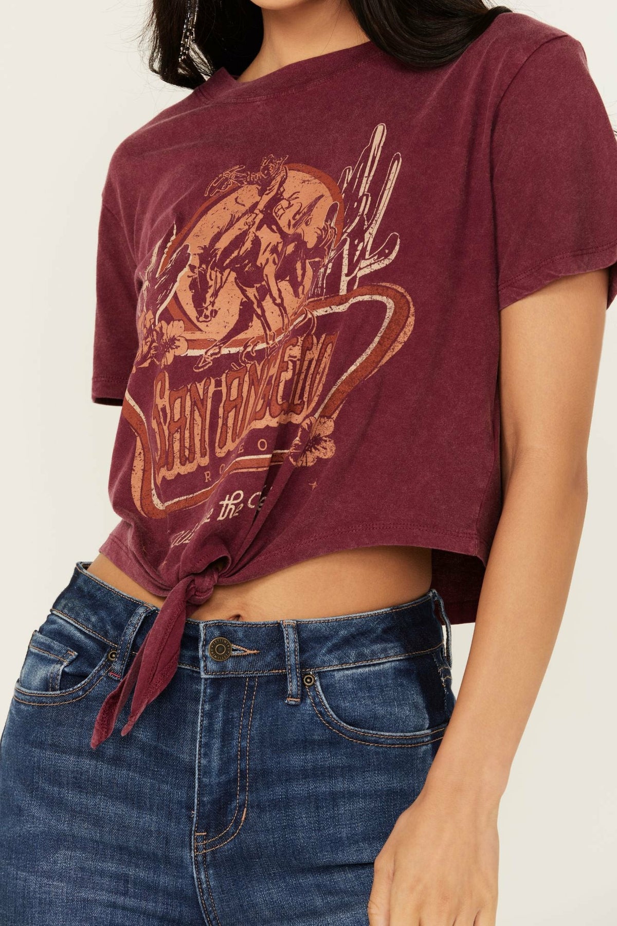 Women San Angelo Short Sleeve Graphic Tee | Idyllwind
