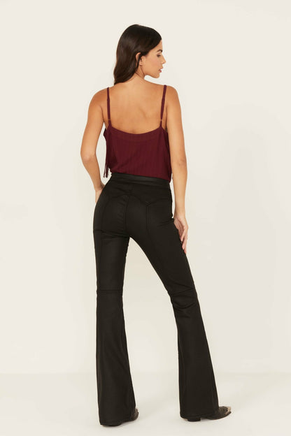 Women Coated Gypsy High Rise Bootcut Jeans | Idyllwind