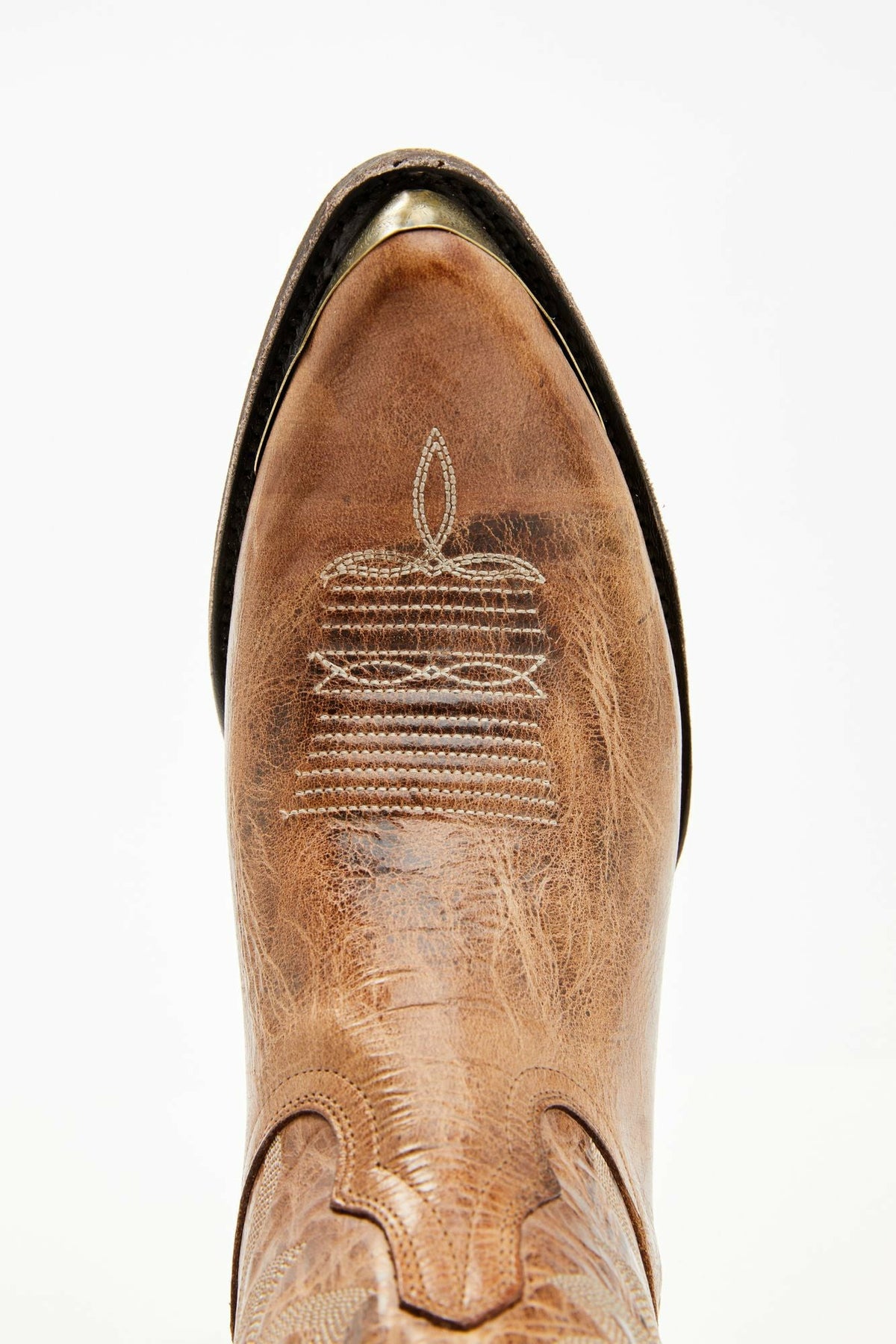 Women Wheels Dublin Taupe Leather Western Booties - Round Toe | Idyllwind