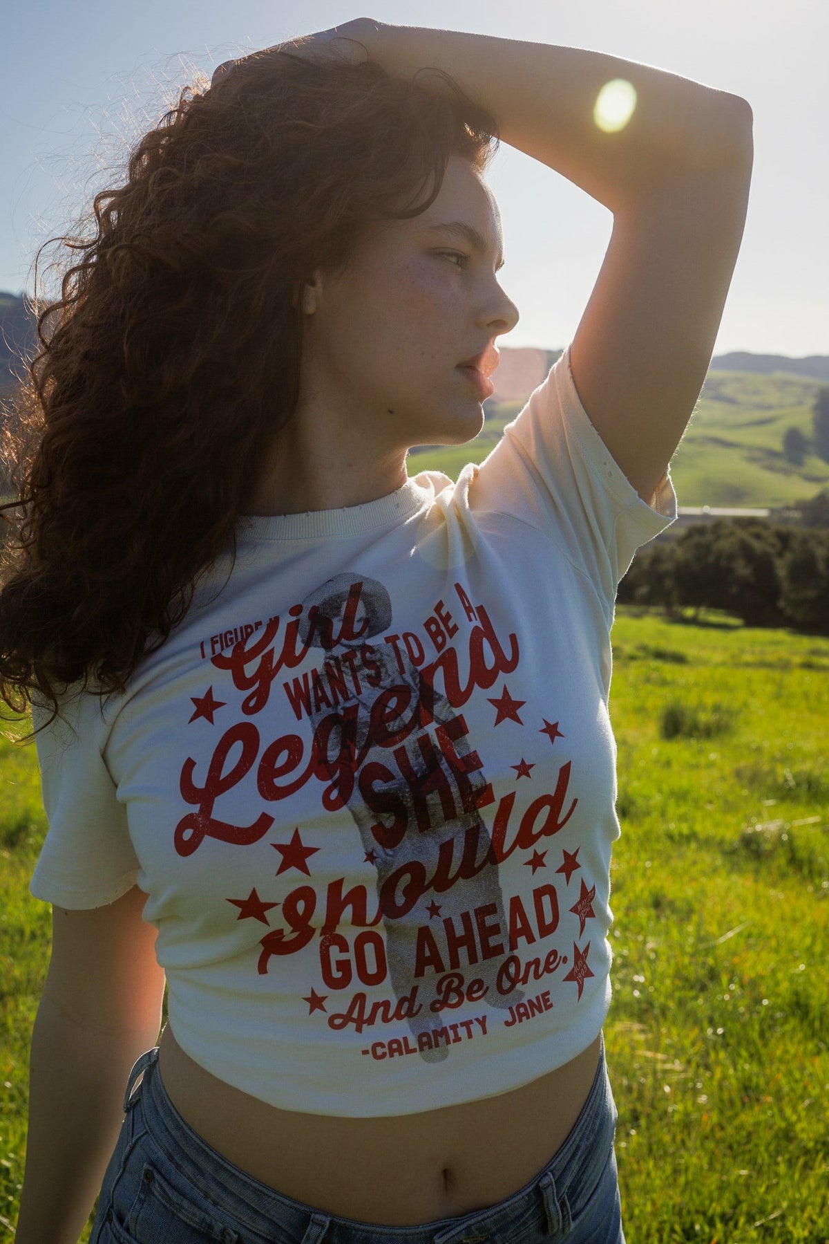 Women Calamity Jane Short Sleeve Graphic Tee | Idyllwind