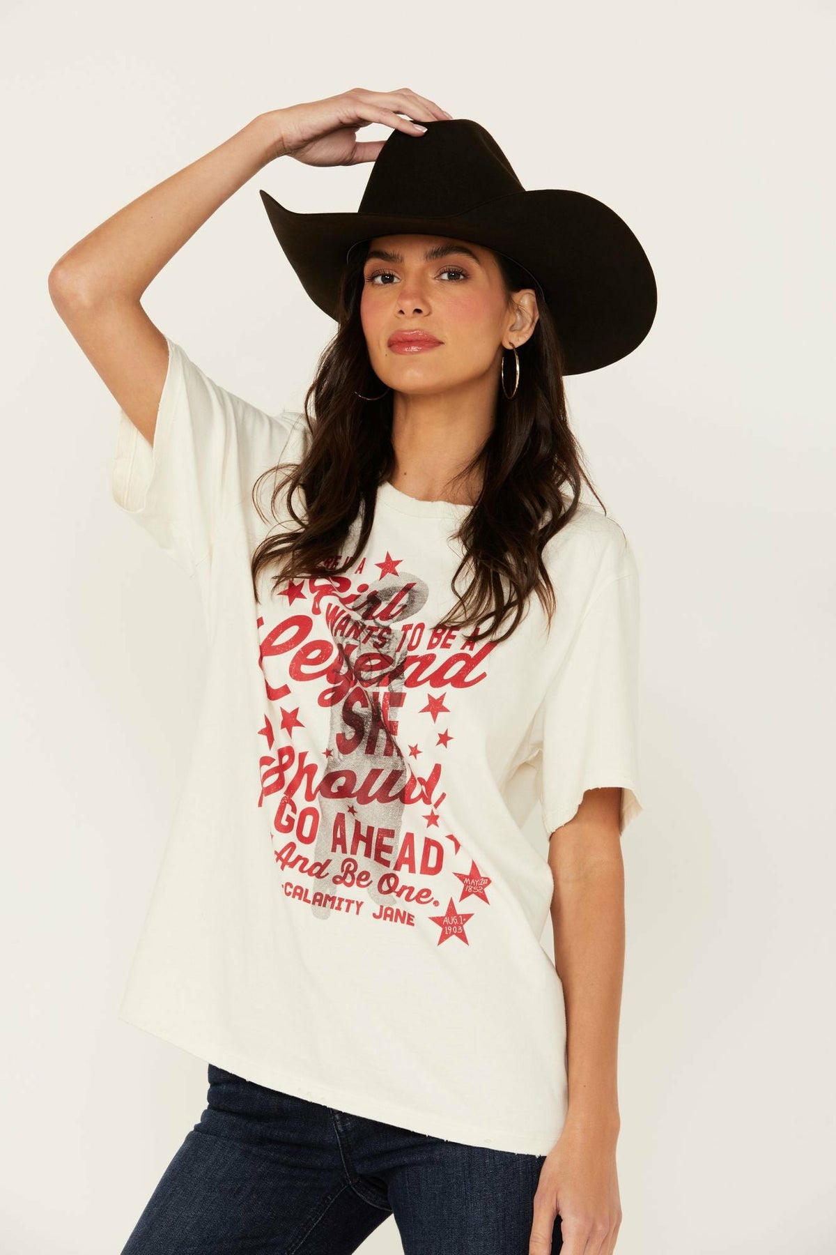 Women Calamity Jane Short Sleeve Graphic Tee | Idyllwind