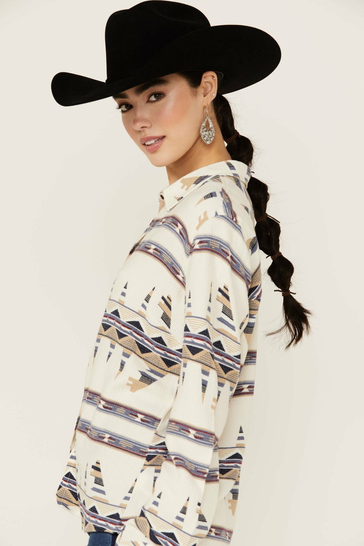 Women Featherlight Printed Long Sleeve Pearl Snap Western Shirt | Idyllwind