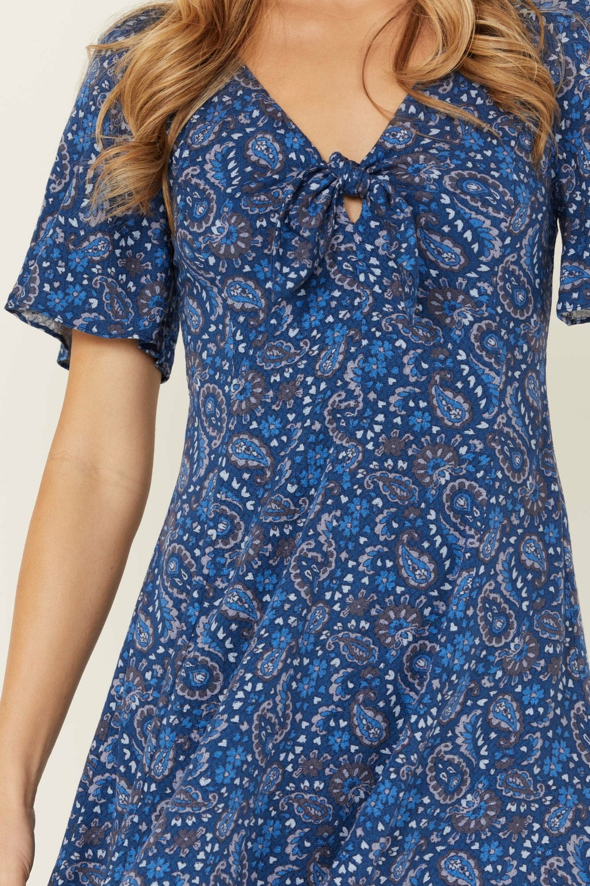 Women Cardinal Printed Mini Dress | Idyllwind