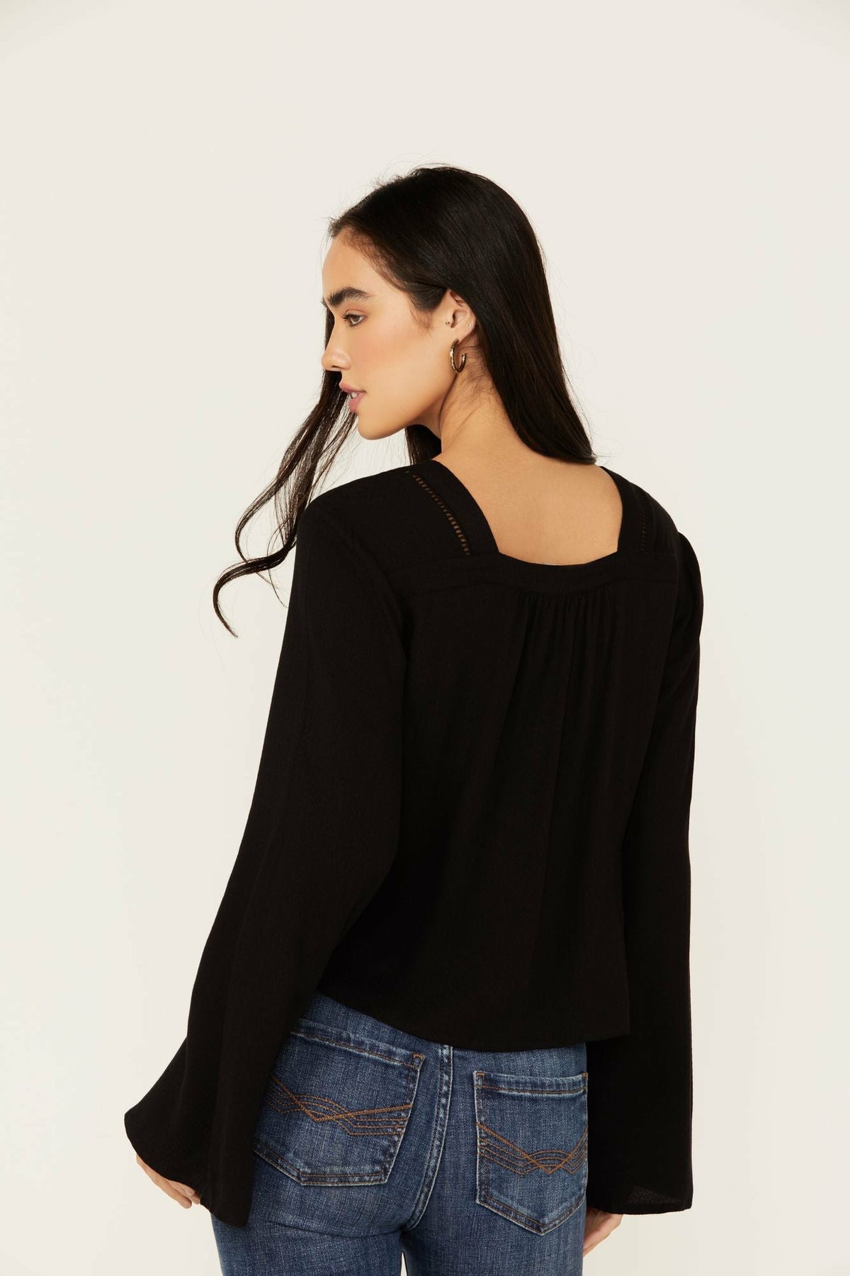 Women Cedar Lace-Up Top | Idyllwind