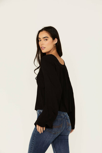 Women Cedar Lace-Up Top | Idyllwind