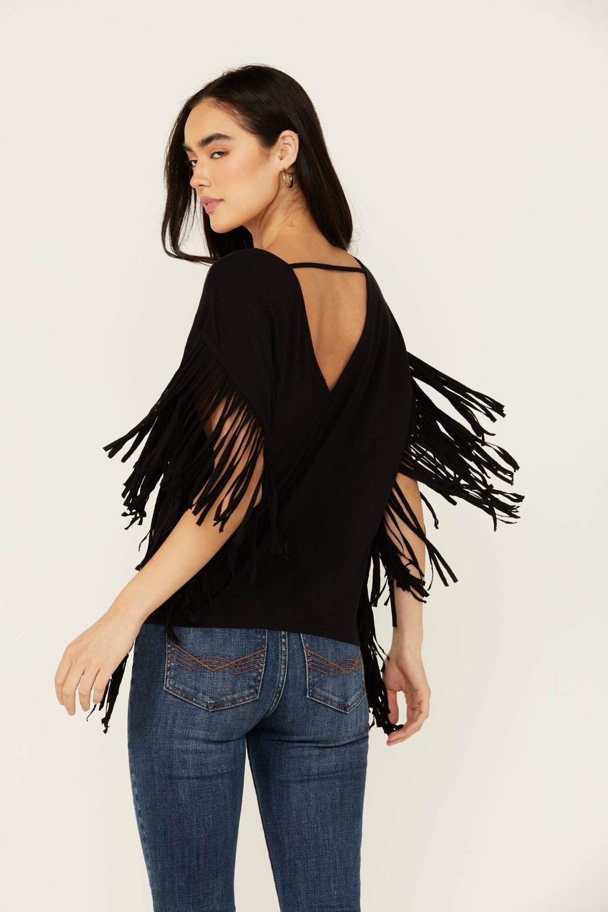 Women Milner Fringe Short Sleeve Studded Shirt | Idyllwind