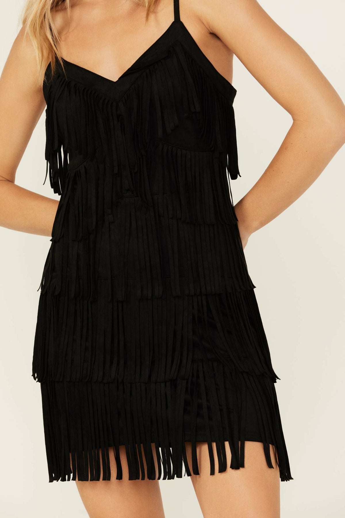 Women Brixworth Black Fringe Festival Dress | Idyllwind