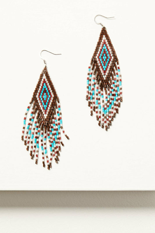 Women Brookhaven Beaded Fringe Earrings | Idyllwind