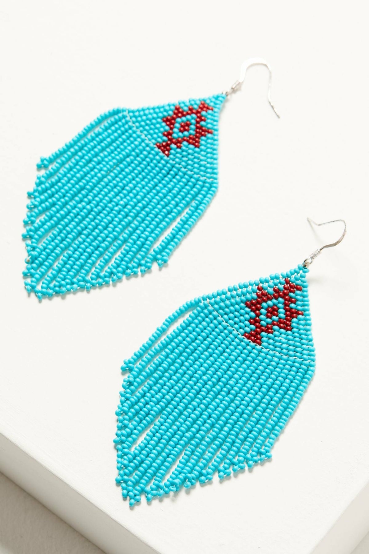 Women Quinley Turquoise Beaded Fringe Earrings | Idyllwind