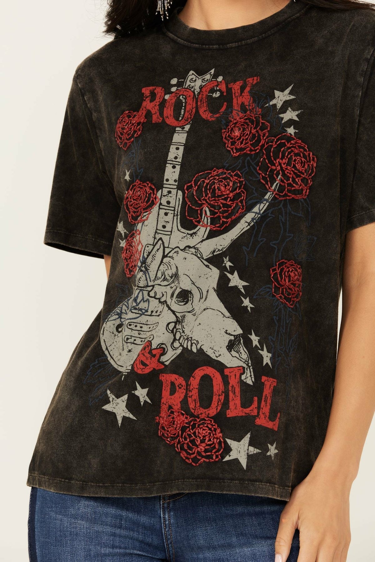 Women Rock & Roll Short Sleeve Graphic Tee | Idyllwind