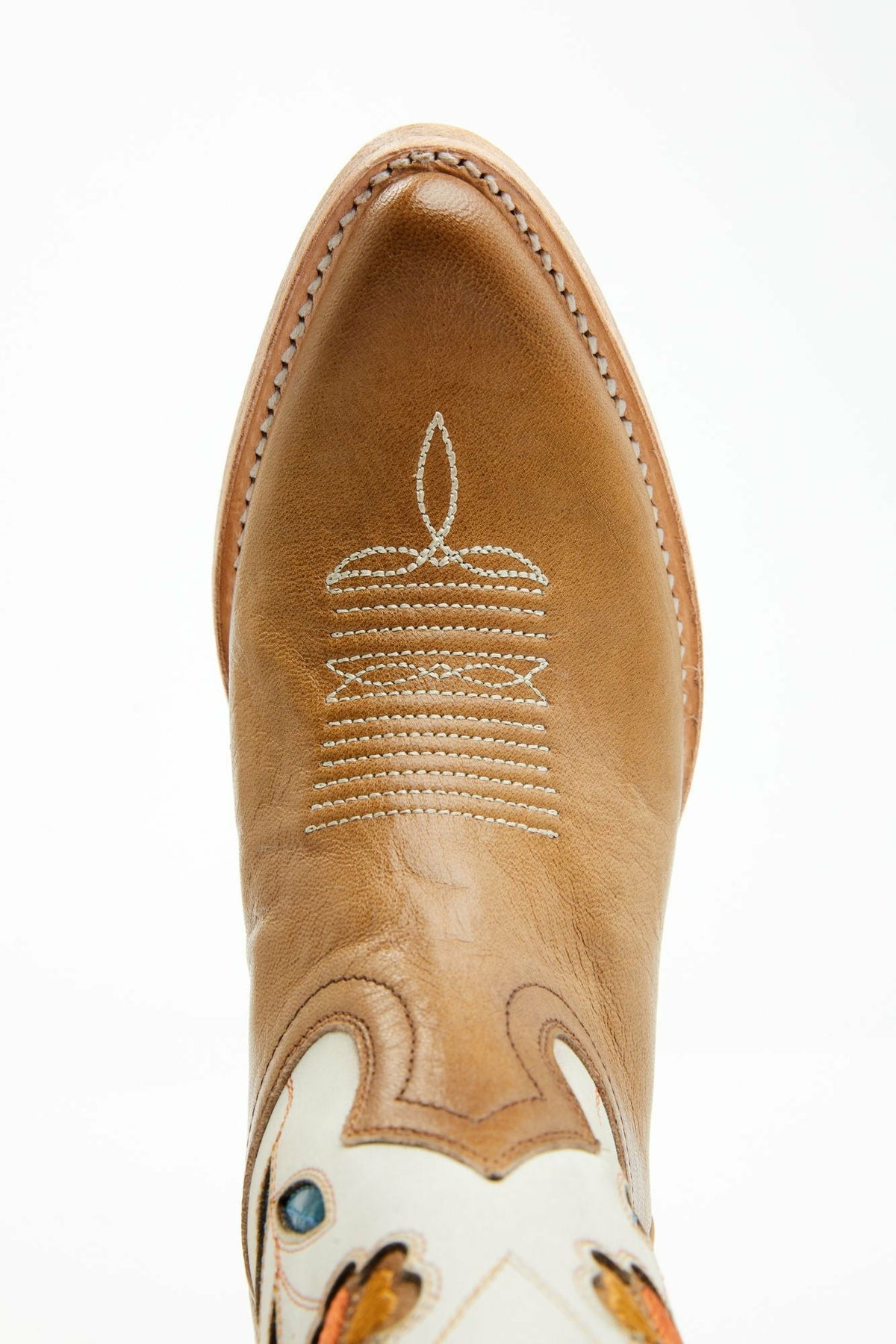 Women Runaway Tan Western Booties - Round Toe | Idyllwind