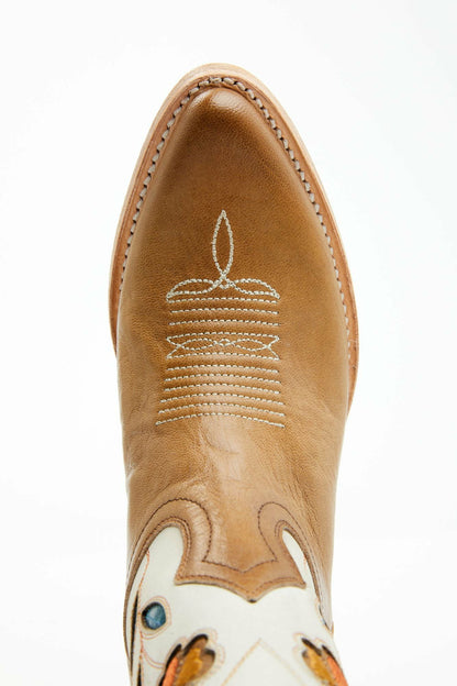 Women Runaway Tan Western Booties - Round Toe | Idyllwind