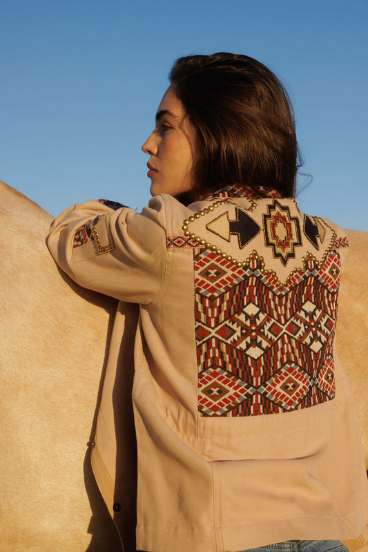 Women Autumn Embroidered Jacket | Idyllwind