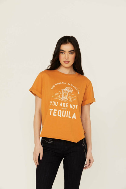 Women You Are Not Tequila Short Sleeve Graphic Tee | Idyllwind