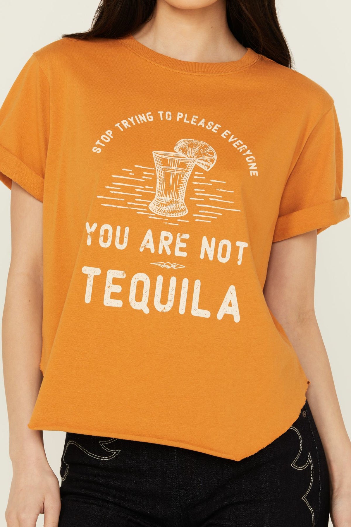 Women You Are Not Tequila Short Sleeve Graphic Tee | Idyllwind
