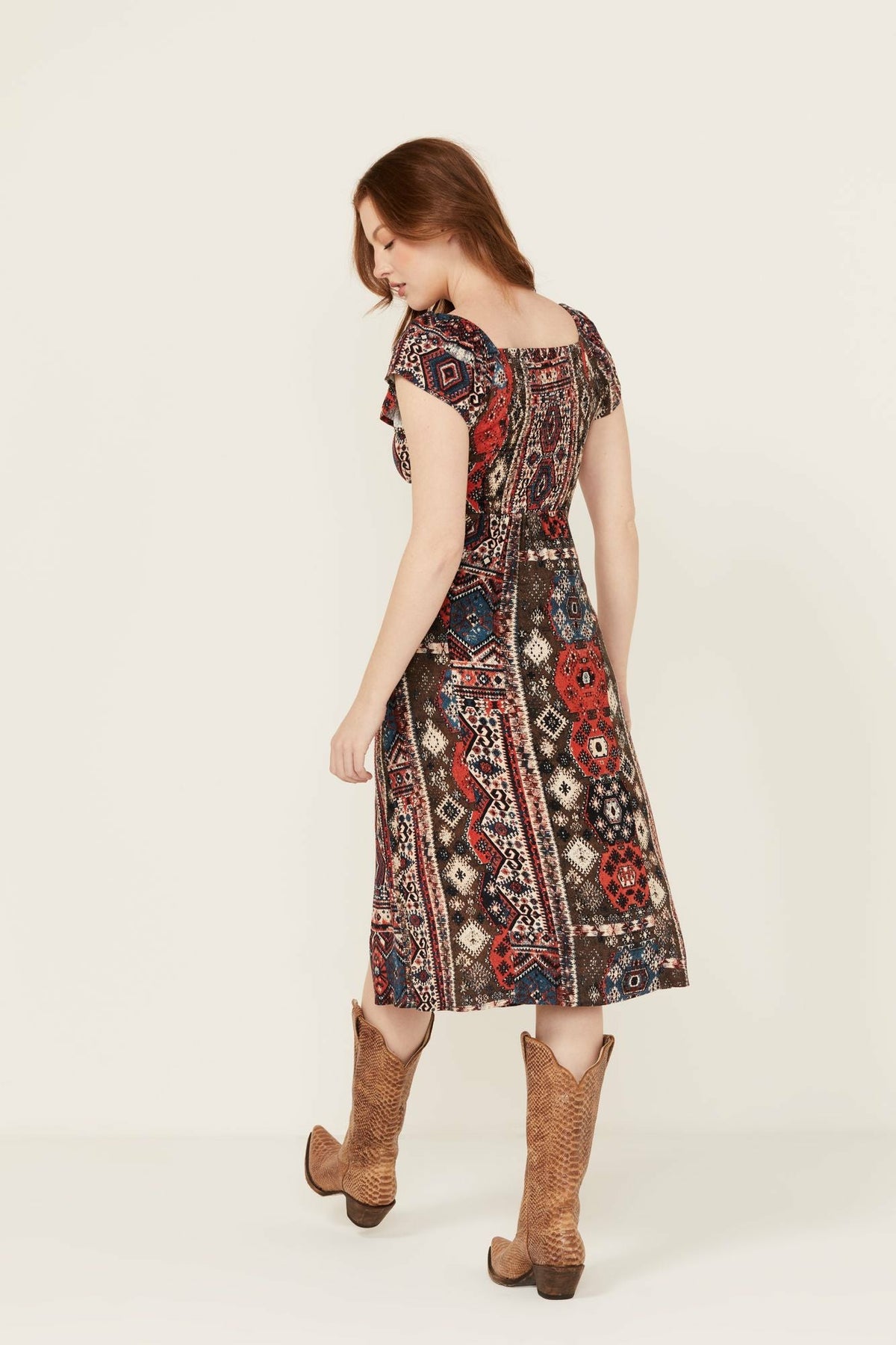 Women Bethany Flutter Sleeve Dress | Idyllwind