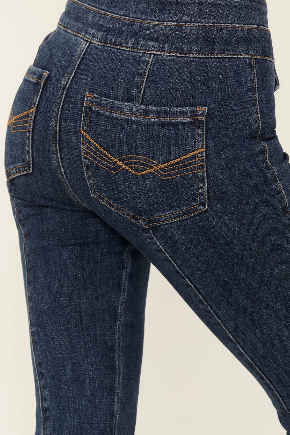 Women La Vista Dark Wash Legend High Rise Bootcut Comfort Stretch Denim Jeans | Idyllwind