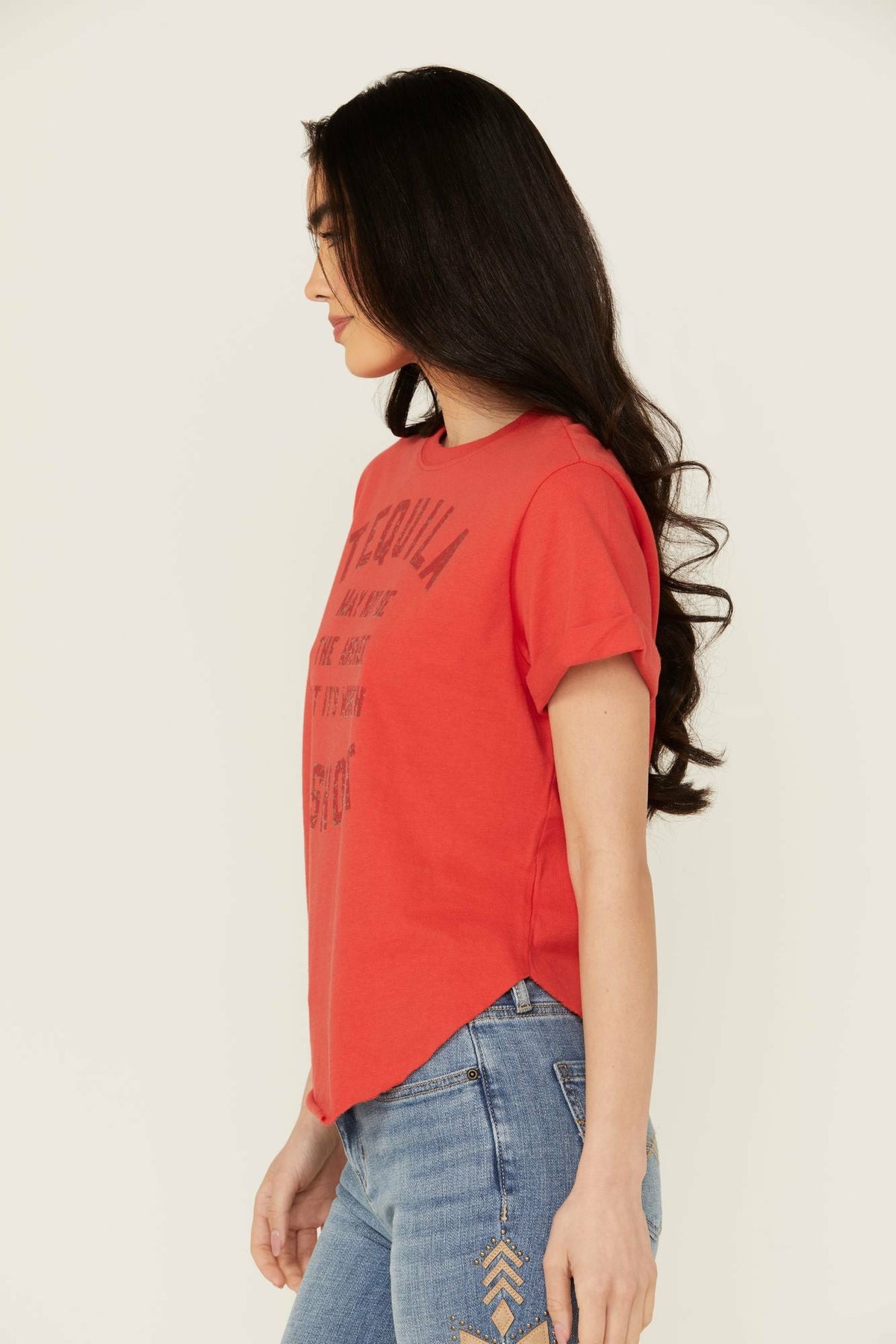 Women Rundle Tequila Shot Short Sleeve Graphic Tee | Idyllwind
