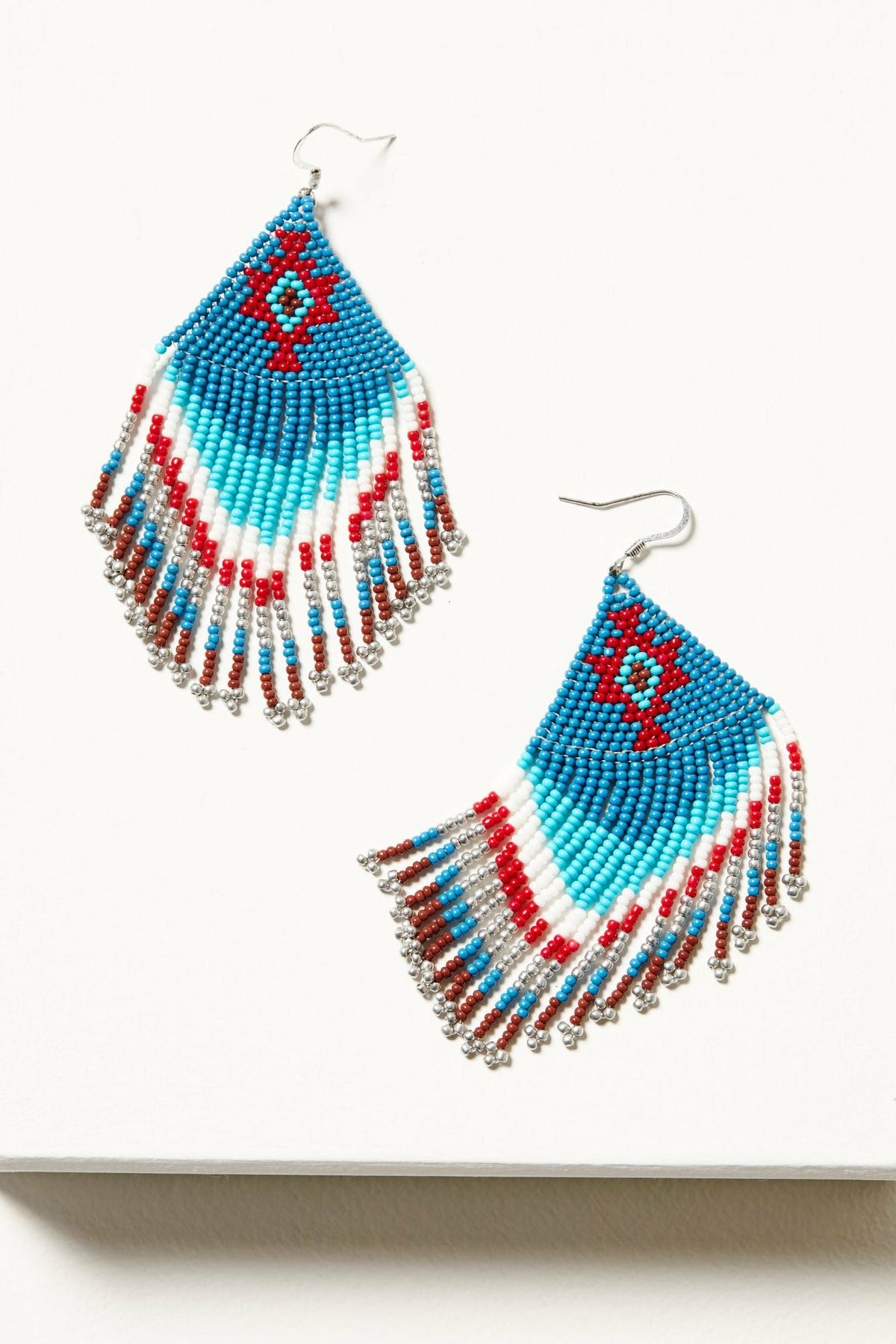 Women Blueridge Antique Seed Bead Fringe Earrings | Idyllwind