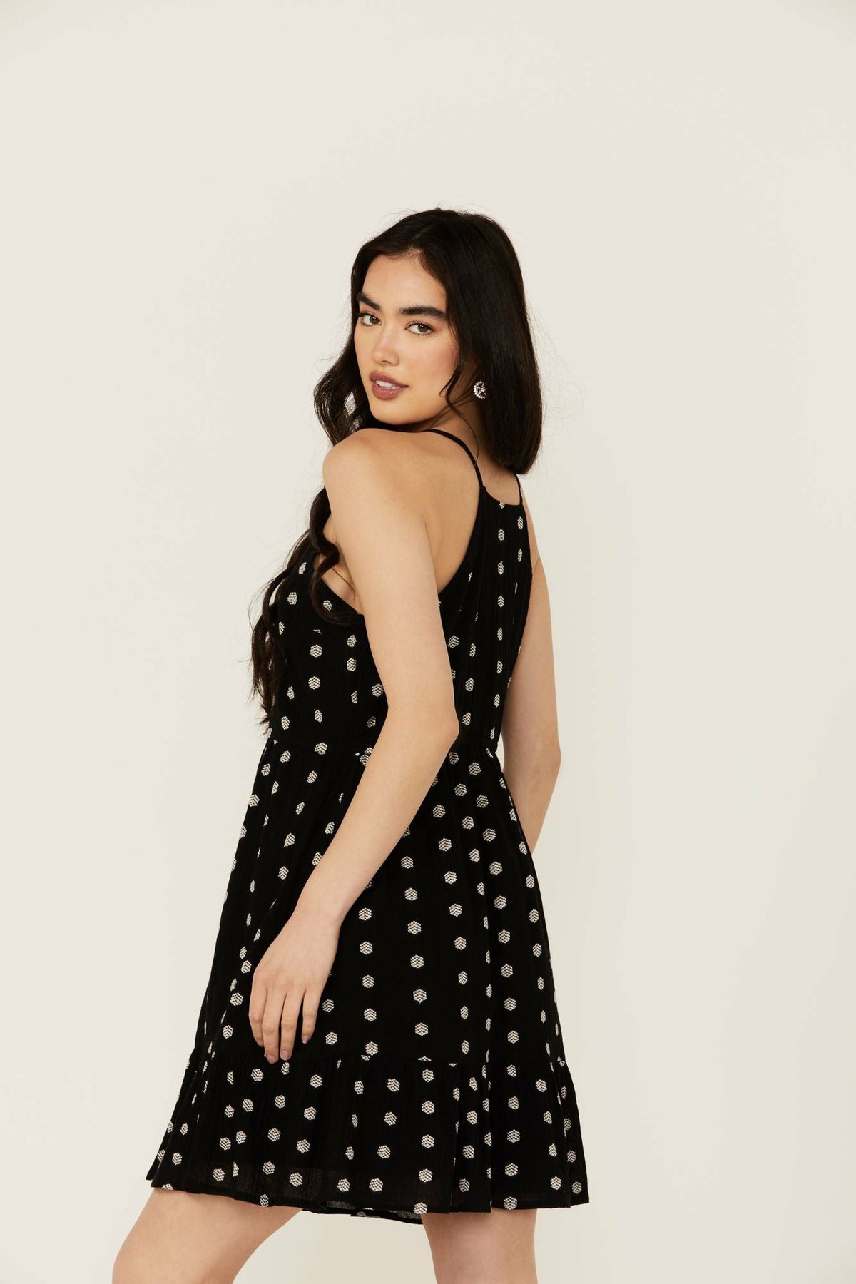 Women Zelida Embroidered Halter Neck Mini Dress | Idyllwind