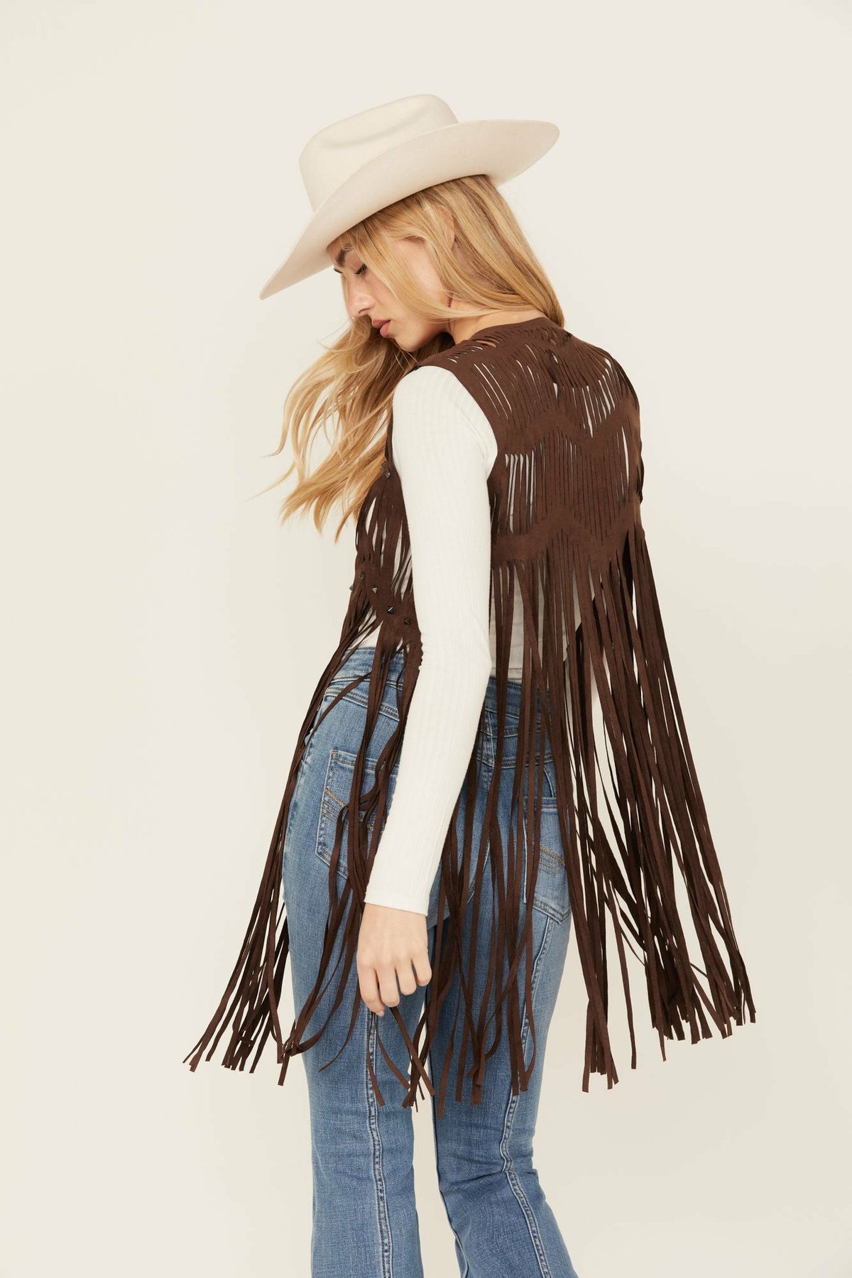 Women Hattie Beaded Fringe Vest | Idyllwind