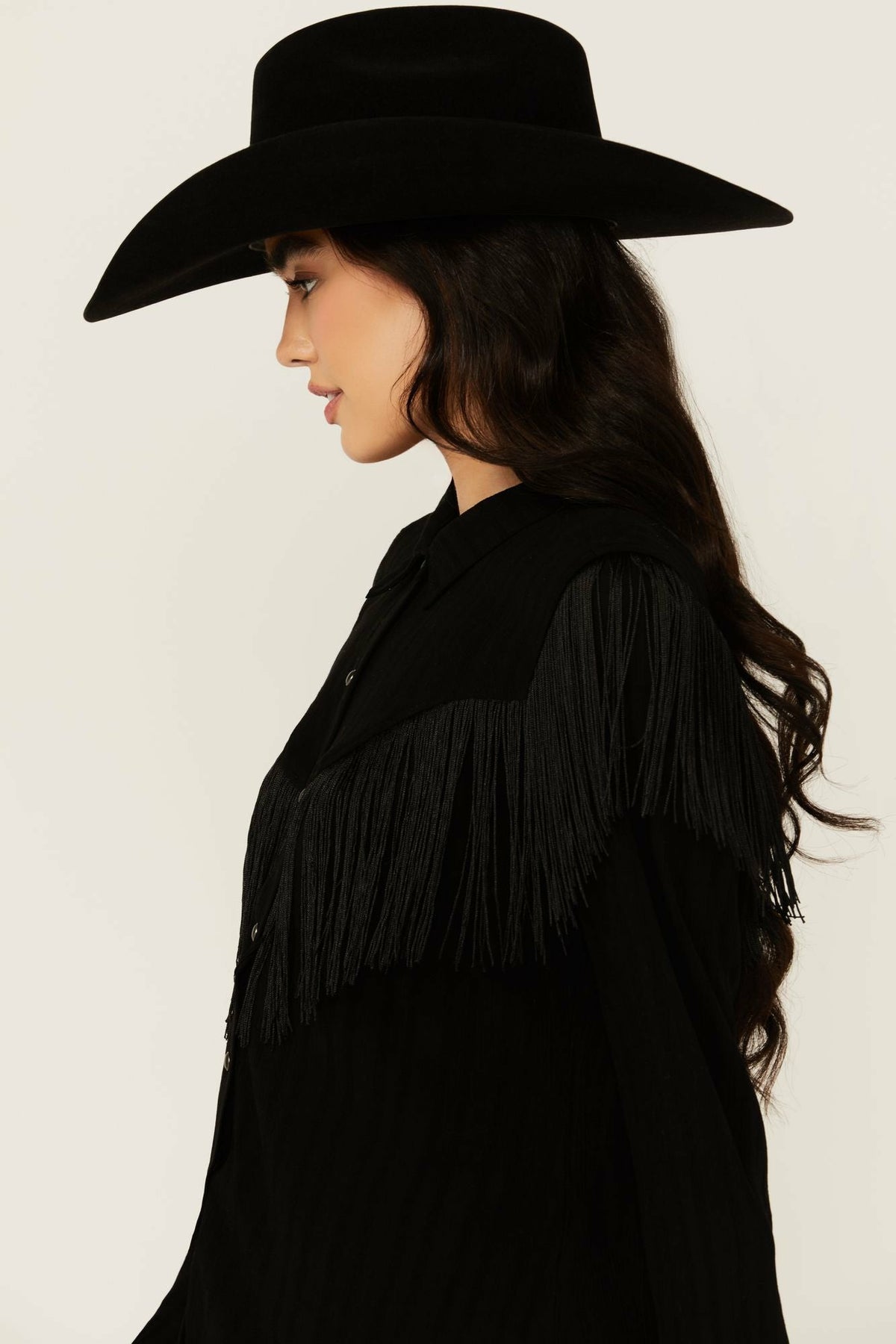 Women Etta Fringe Long Sleeve Snap Western Shirt | Idyllwind