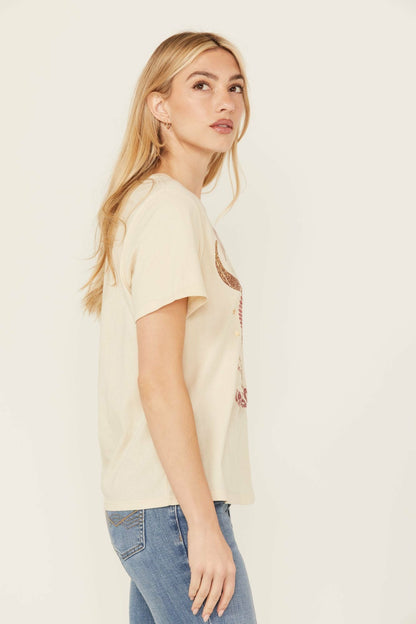 Women Not Today Cowboy Boyfriend Fit Short Sleeve Graphic Tee | Idyllwind
