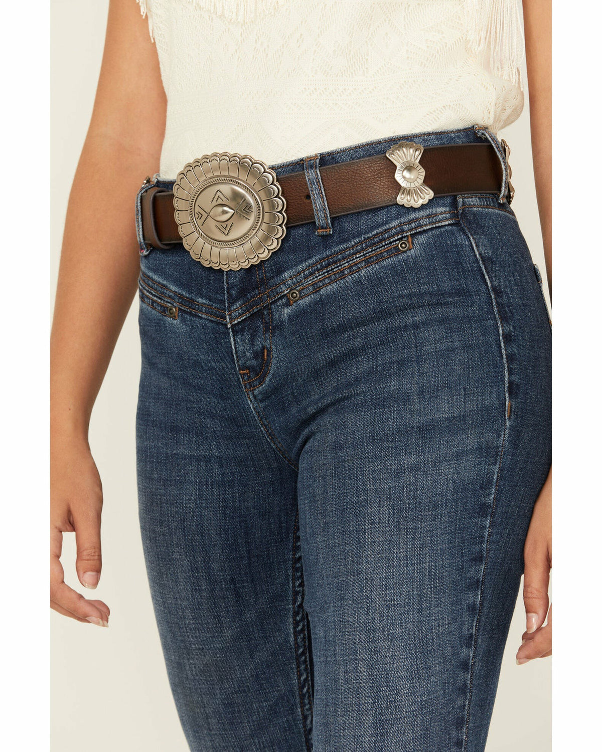 Women Leather Concho Belt | Idyllwind