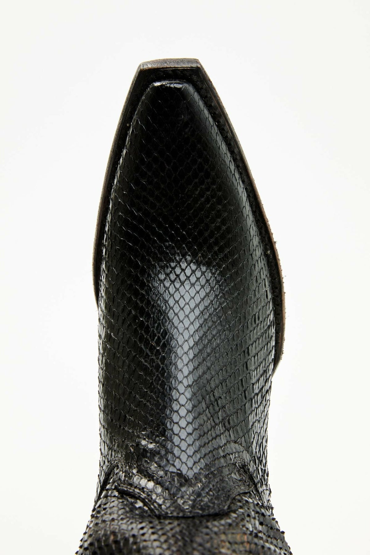 Women Slay Black Python Tall Western Boots - Snip Toe | Idyllwind