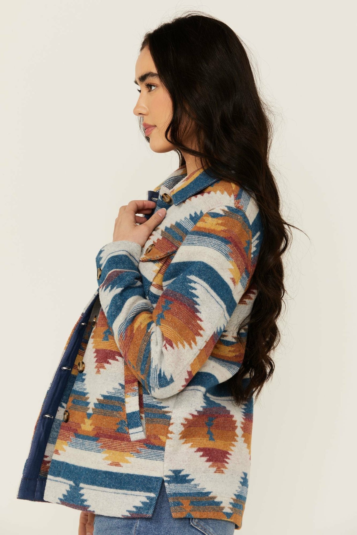 Women Southwestern Print Shacket | Idyllwind