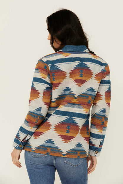 Women Southwestern Print Shacket | Idyllwind
