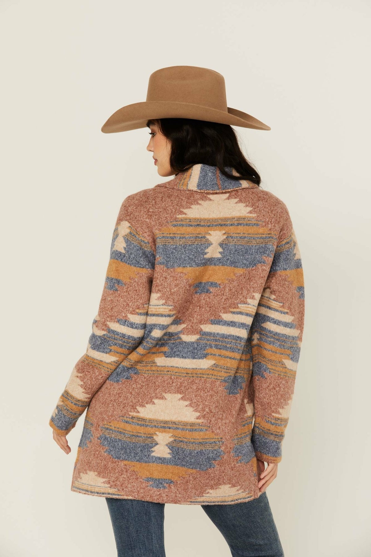 Women Crosswind Southwestern Print Cardigan | Idyllwind