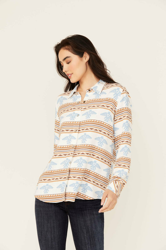 Women Thunderbird Featherlight Long Sleeve Snap Western Shirt | Idyllwind