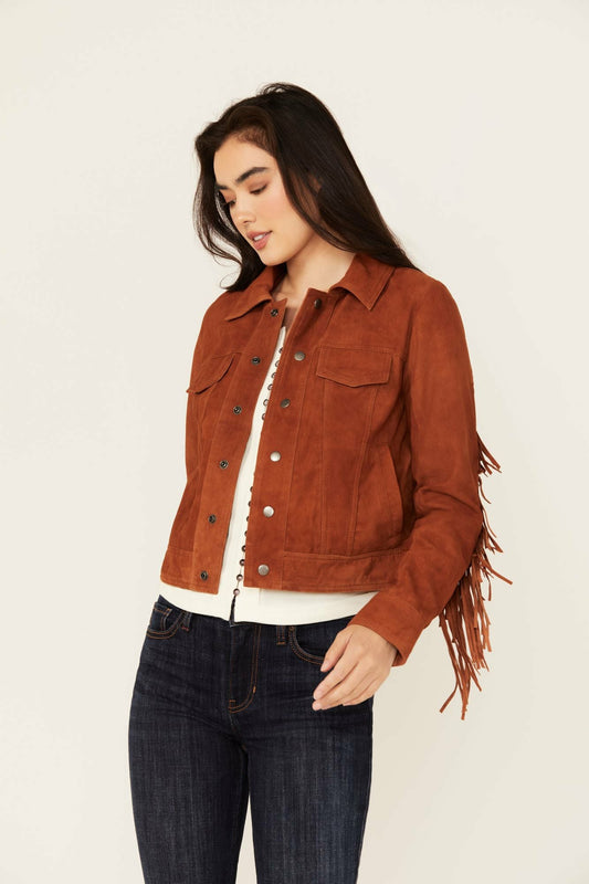 Women Wynbrook Fringe Suede Jacket | Idyllwind