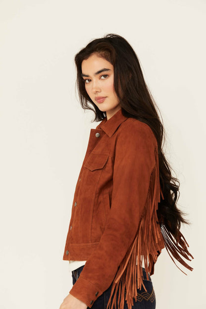 Women Wynbrook Fringe Suede Jacket | Idyllwind