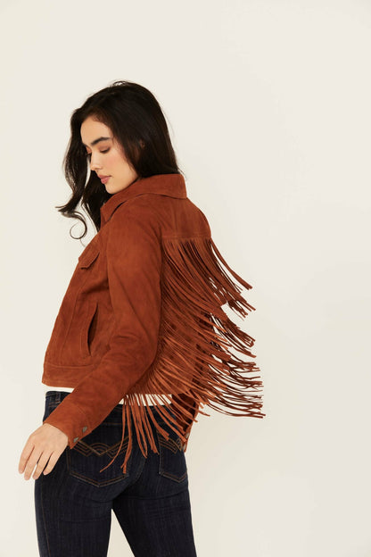 Women Wynbrook Fringe Suede Jacket | Idyllwind