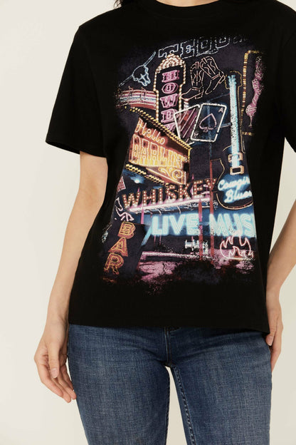 Women Howdy Darlin Short Sleeve Boyfriend Graphic Tee | Idyllwind
