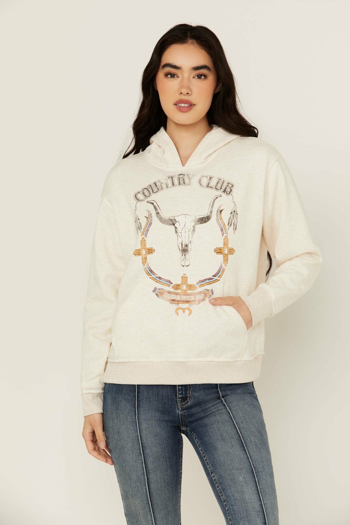 Women Country Club Graphic Hoodie | Idyllwind