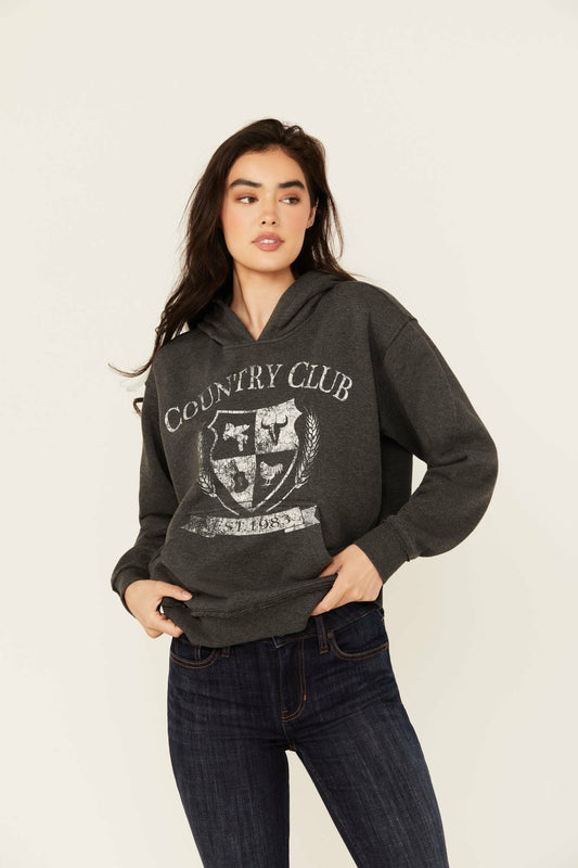 Women Country Club Crest Hoodie | Idyllwind