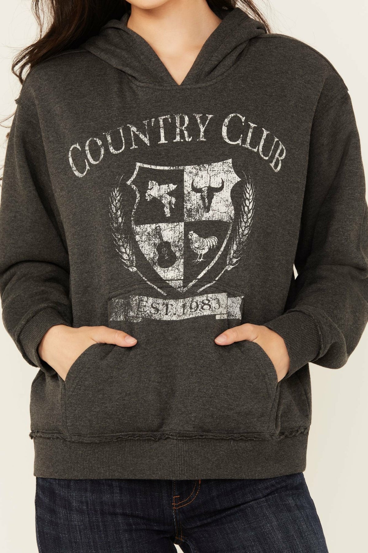 Women Country Club Crest Hoodie | Idyllwind