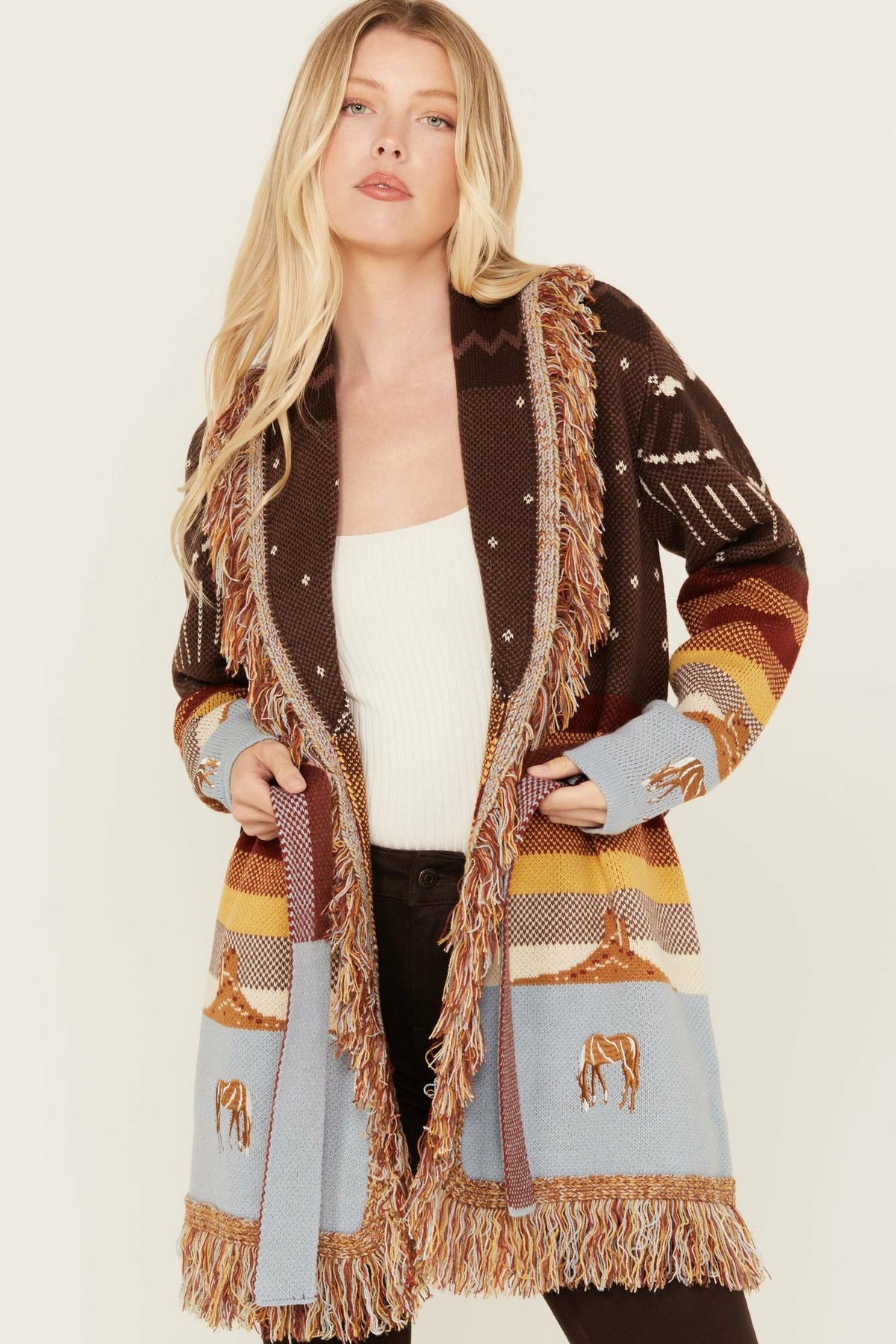 Women Desert Nights Cardigan Sweater | Idyllwind