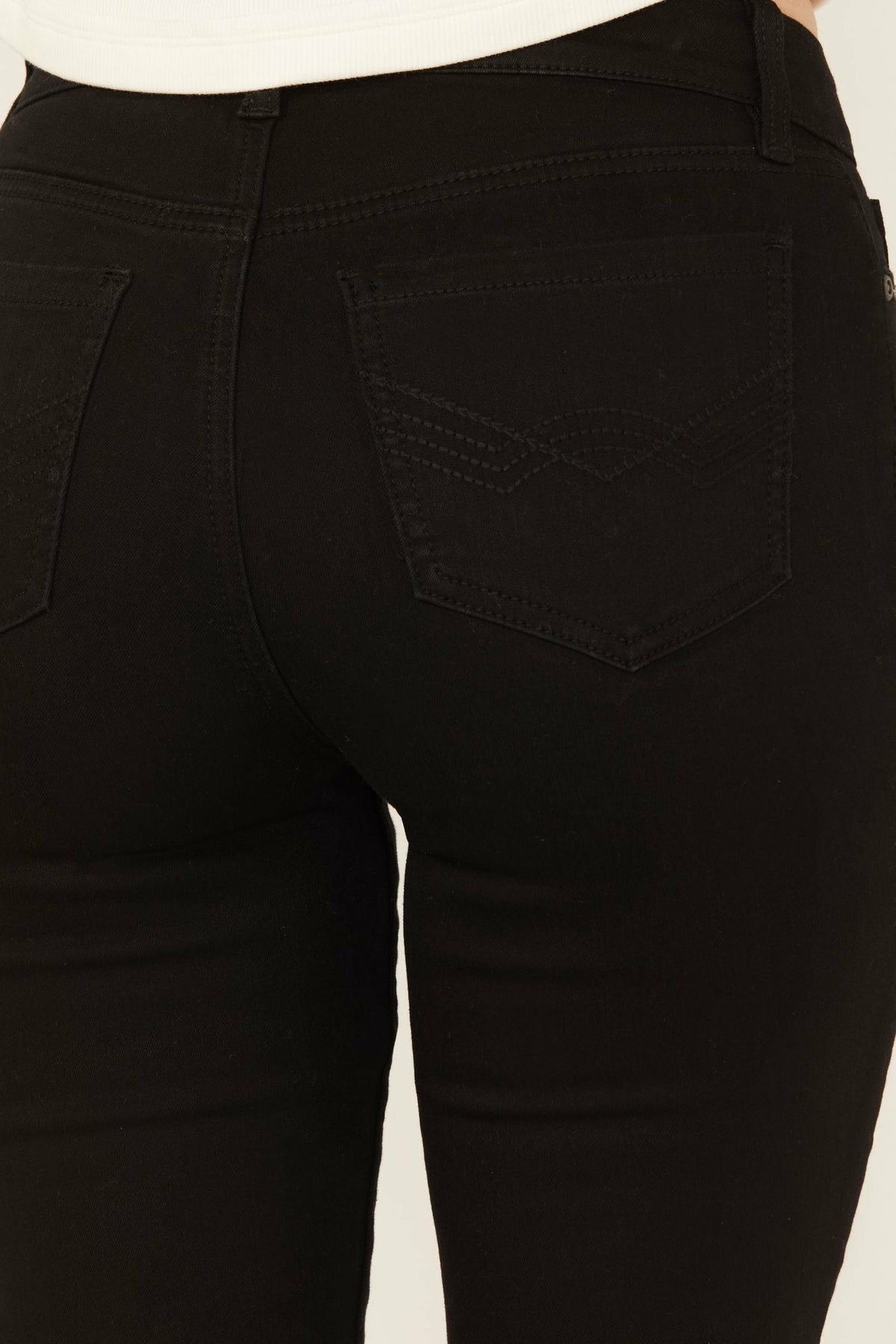 Women Burbank Legend High Rise Studded Bootcut Super Stretch Denim Jeans | Idyllwind