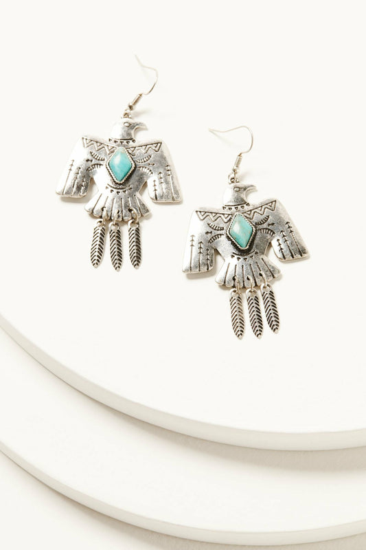 Women Maragot Antique Thunderbird Earrings | Idyllwind
