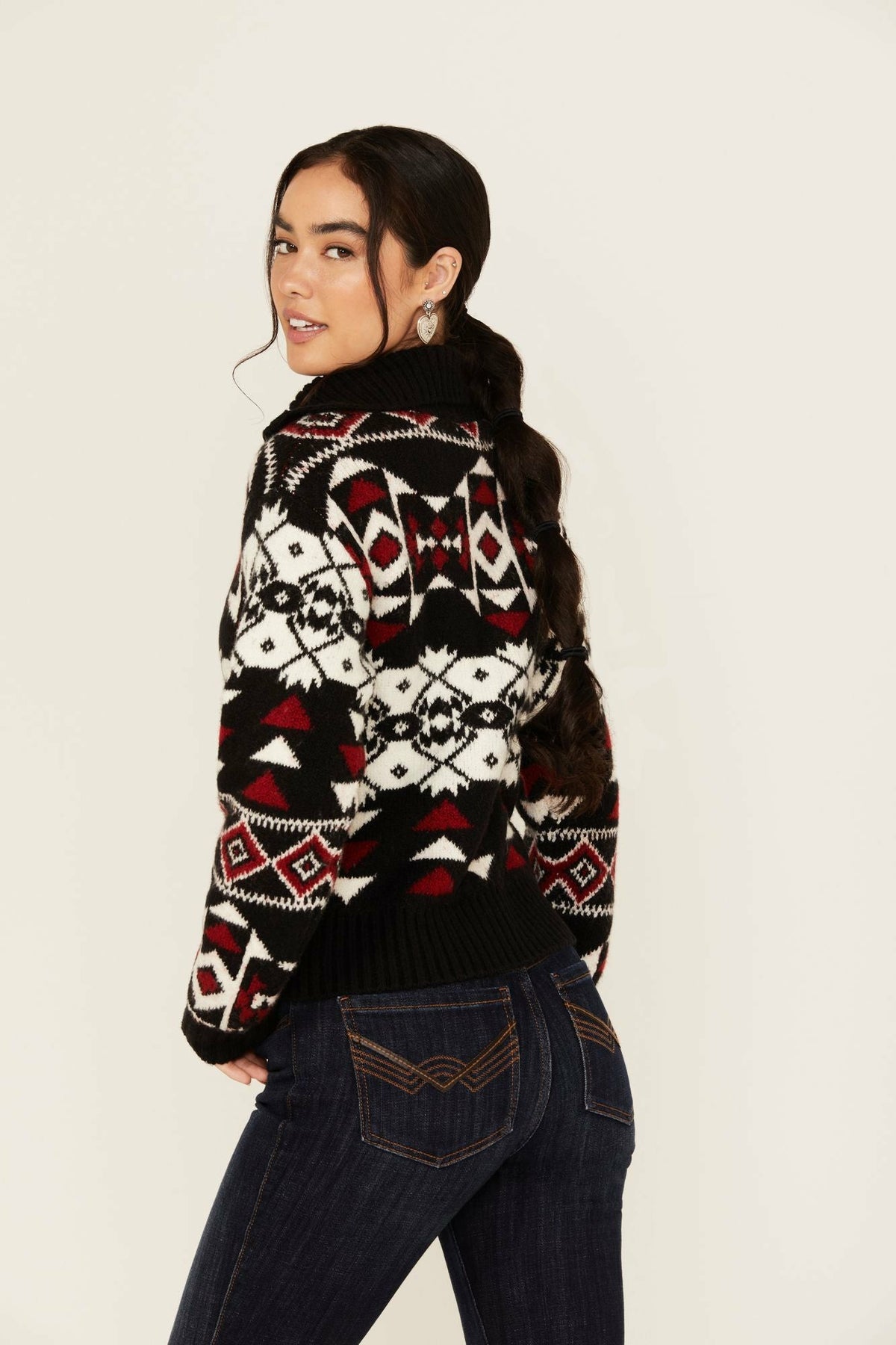 Women Alpine Zip Front Sweater | Idyllwind